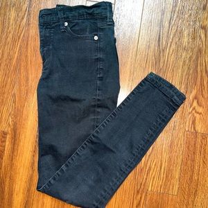 Gap Black Skinny Jeans, Size 24R